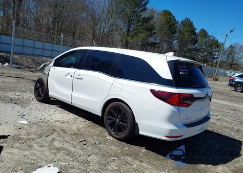 2024 Honda Odyssey Sport from USA, damaged, VIN 5FNRL6H76RB058793